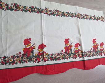 スウェーデン製クリスマスハンドメイドカーテンバランス、ノーム柄