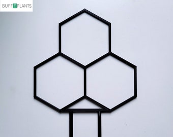 Plant Trellis 'Honeycomb Trio' | Indoor Houseplants | 3D Printed