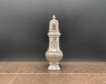 Silver plate salt shaker