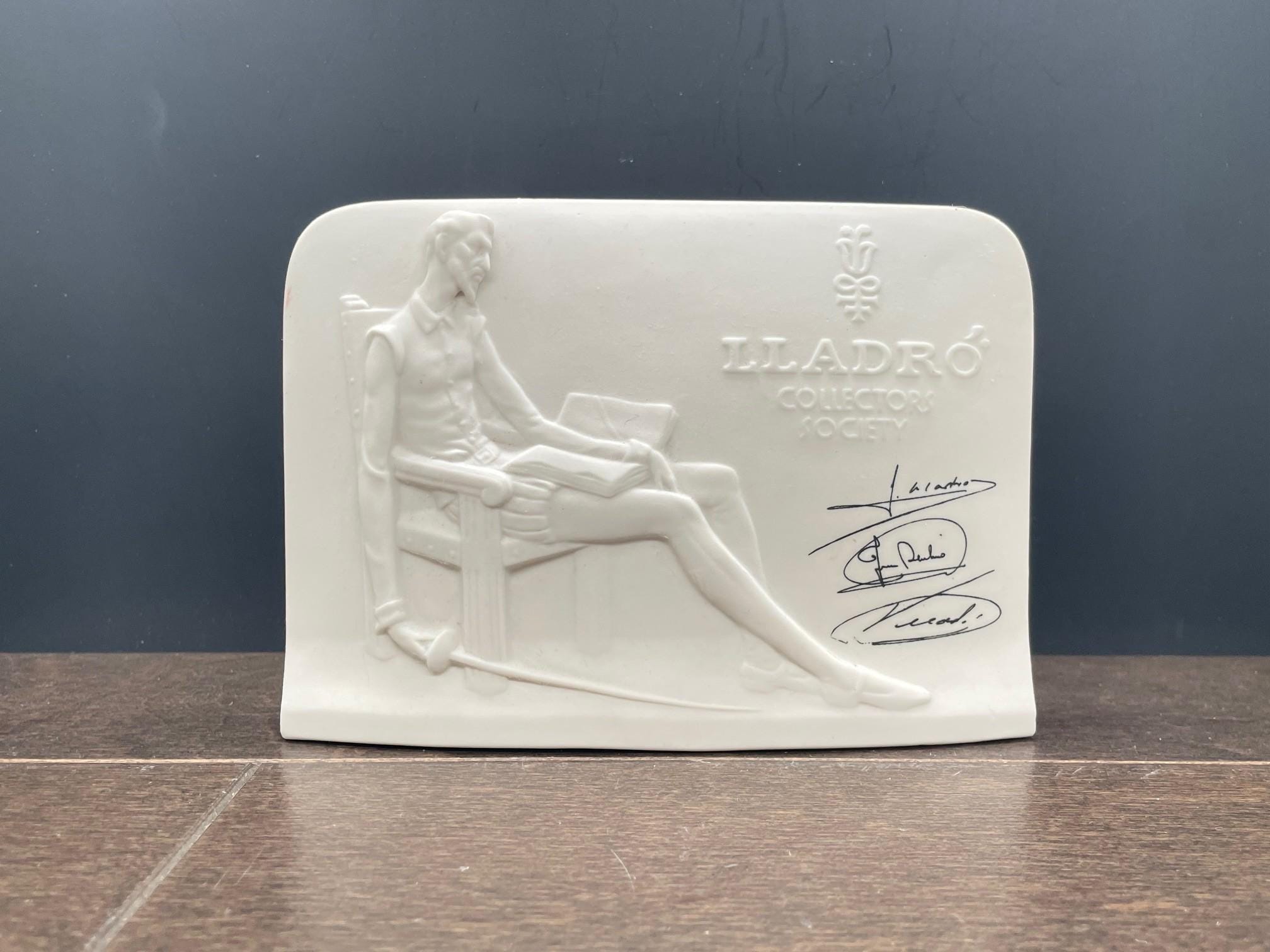 リヤドロドンキホーテ　サインプレート　イルカキャンドルホルダーセット リヤドロドンキホーテ サインプレート イルカキャンドルホルダー