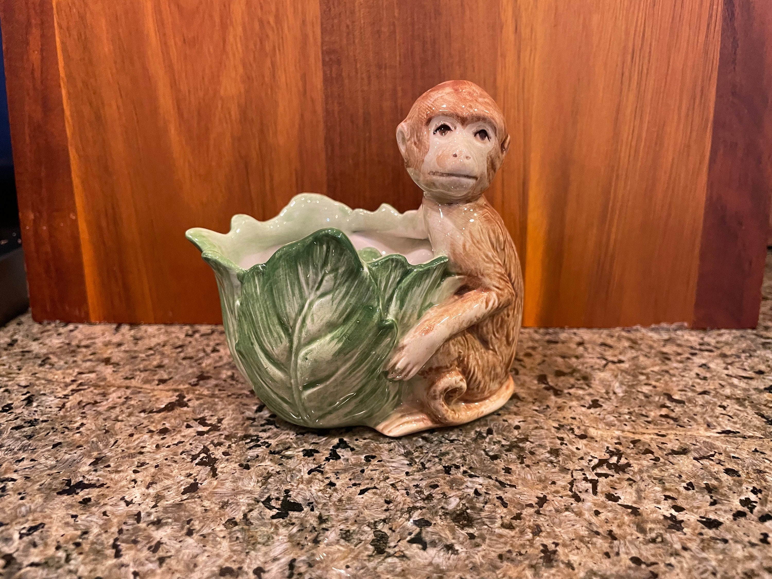ミントン　マジョリカ　ティーポット　モンキー　猿 Monkey Teapot - Etsy