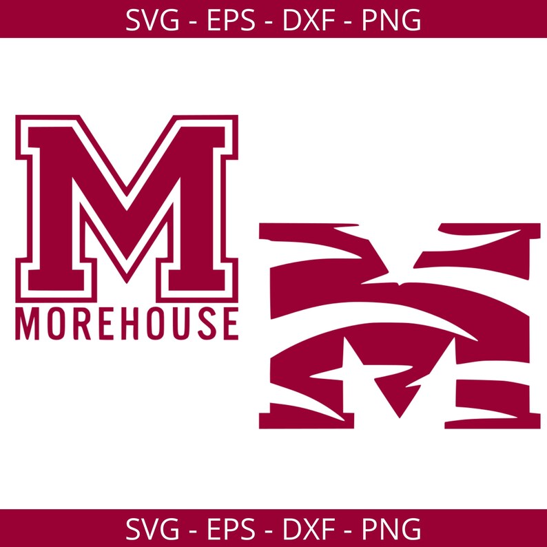 Morehouse SVG Cut File - Etsy