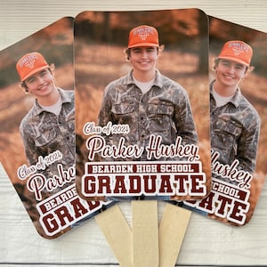 Custom Hand-held Graduation Fans Graduation Fans afbeelding 10