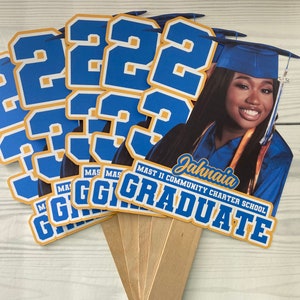 Custom Hand-held Graduation Fans Graduation Fans afbeelding 7