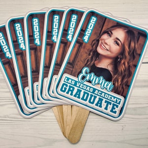 Custom Hand-held Graduation Fans Graduation Fans Shape