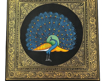 Peacock Painting - Etsy