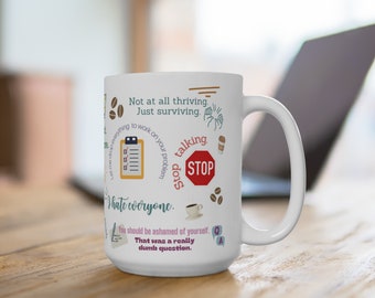Bestes Mitarbeiter Geschenk | Lustige Mitarbeiter Kaffeetasse | Perfektes Geschenk für Arbeit bestie | Humor Geschenk für Mitarbeiter | Weggehen Geschenk für Kollegen