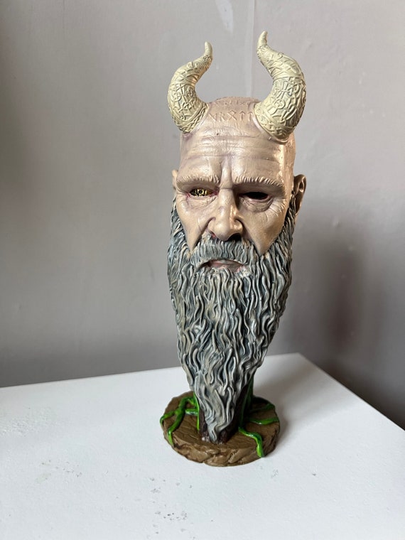 Mimir Head Statue/Bust - God Of War