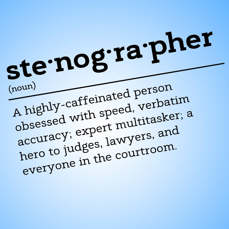 Court Reporter Definition Sweatshirt, Court Reporter Sweatshirt