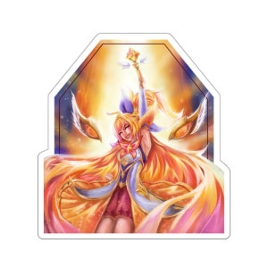 Star Guardian Seraphine Sticker/League Of Legends Art/ Sticker/Gamer Gift/ Anime Gift/ Book, Laptop, Journal Stickers/ Anime Merch
