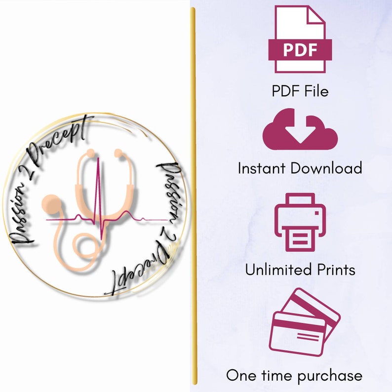 Common ICU Drips & Hemodynamics Reference Guide Etsy