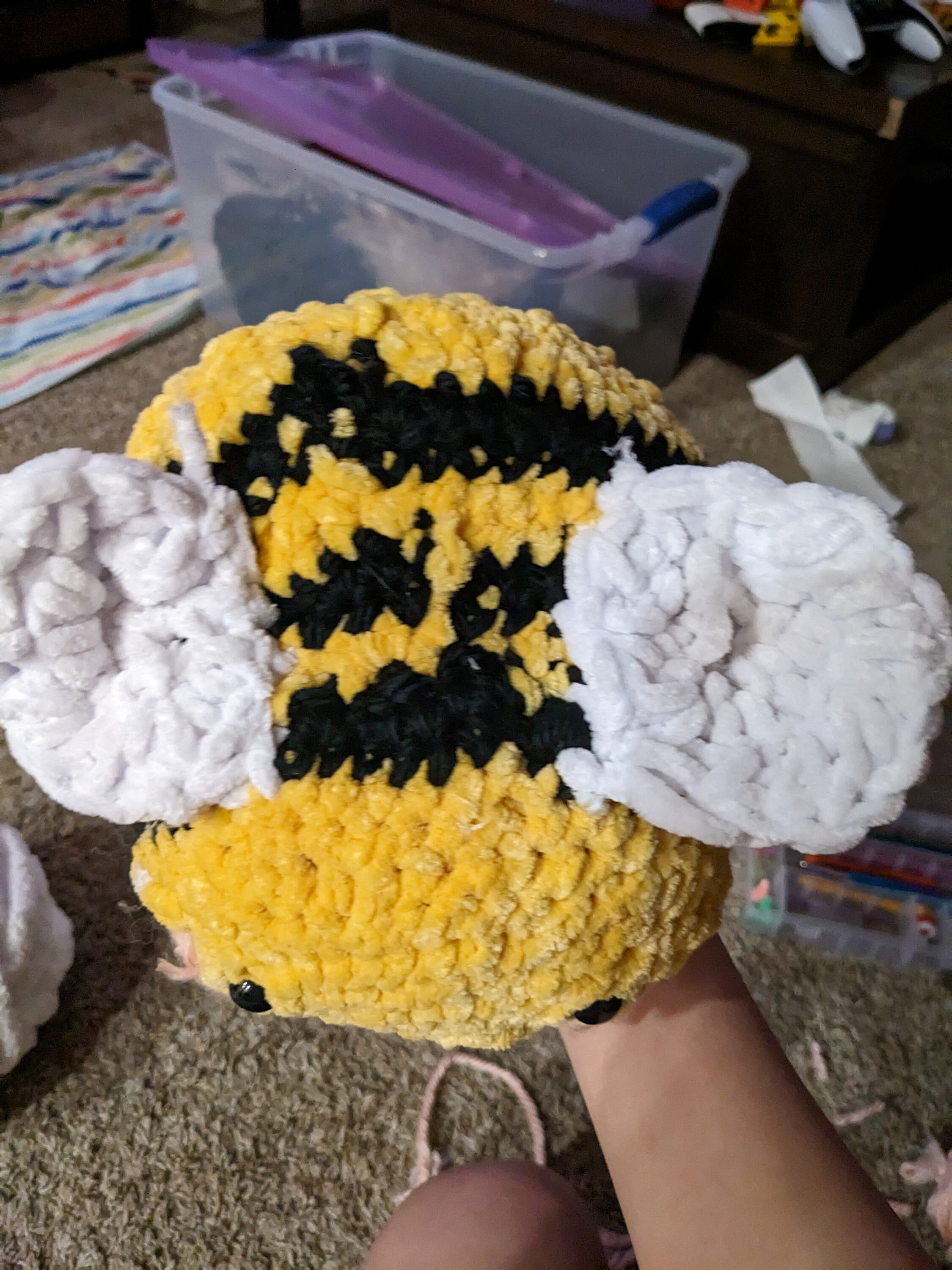 JUMBO BEE Crochet Giant Bee - Etsy