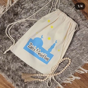 Masjid drawstring backpack