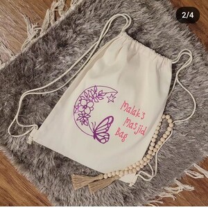 Masjid drawstring backpack