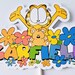 Garfield Cake Topper X1 - Etsy UK