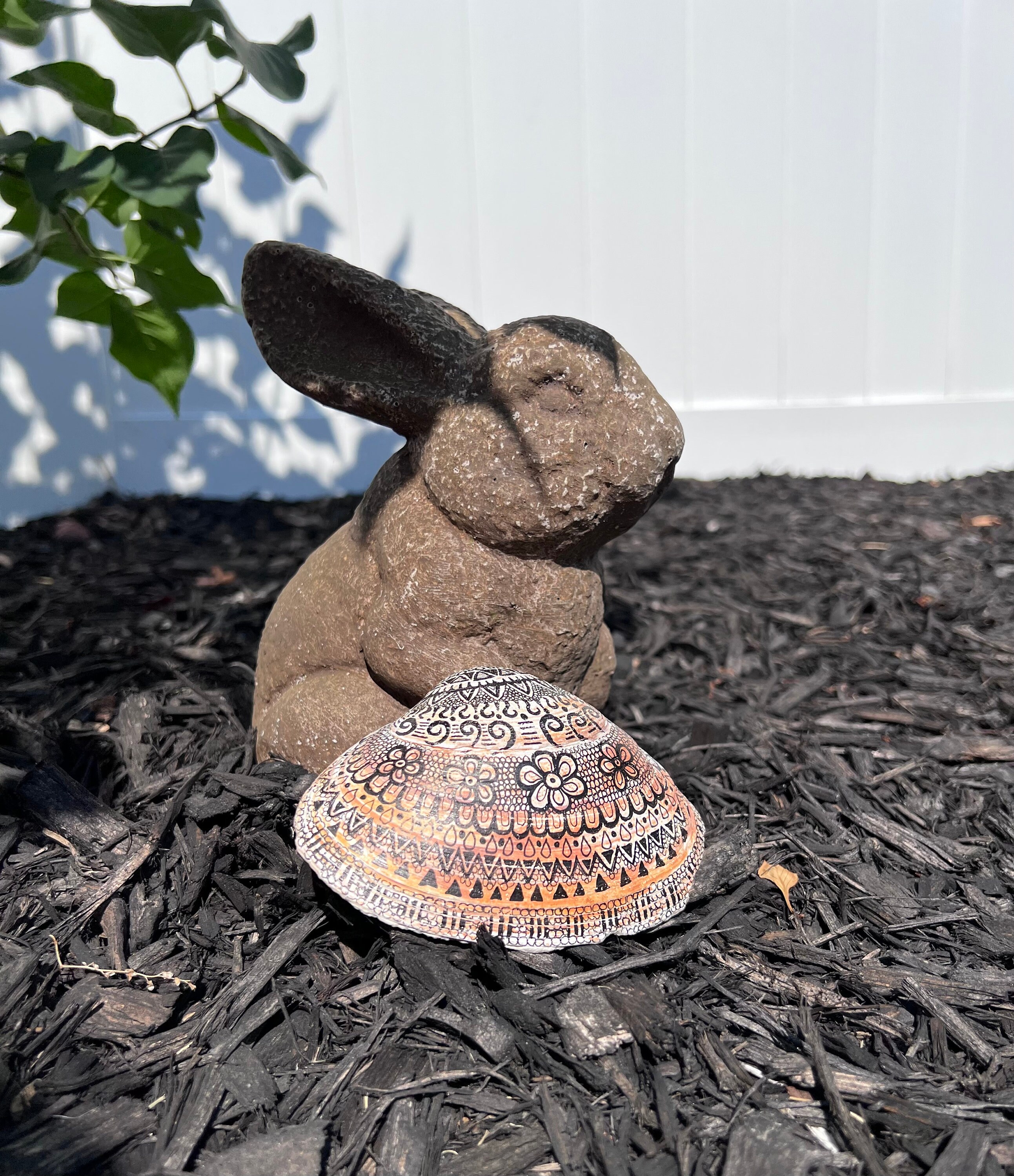 Zen Shell Decor Sea Shell Art and Decor; Zen Design - Etsy