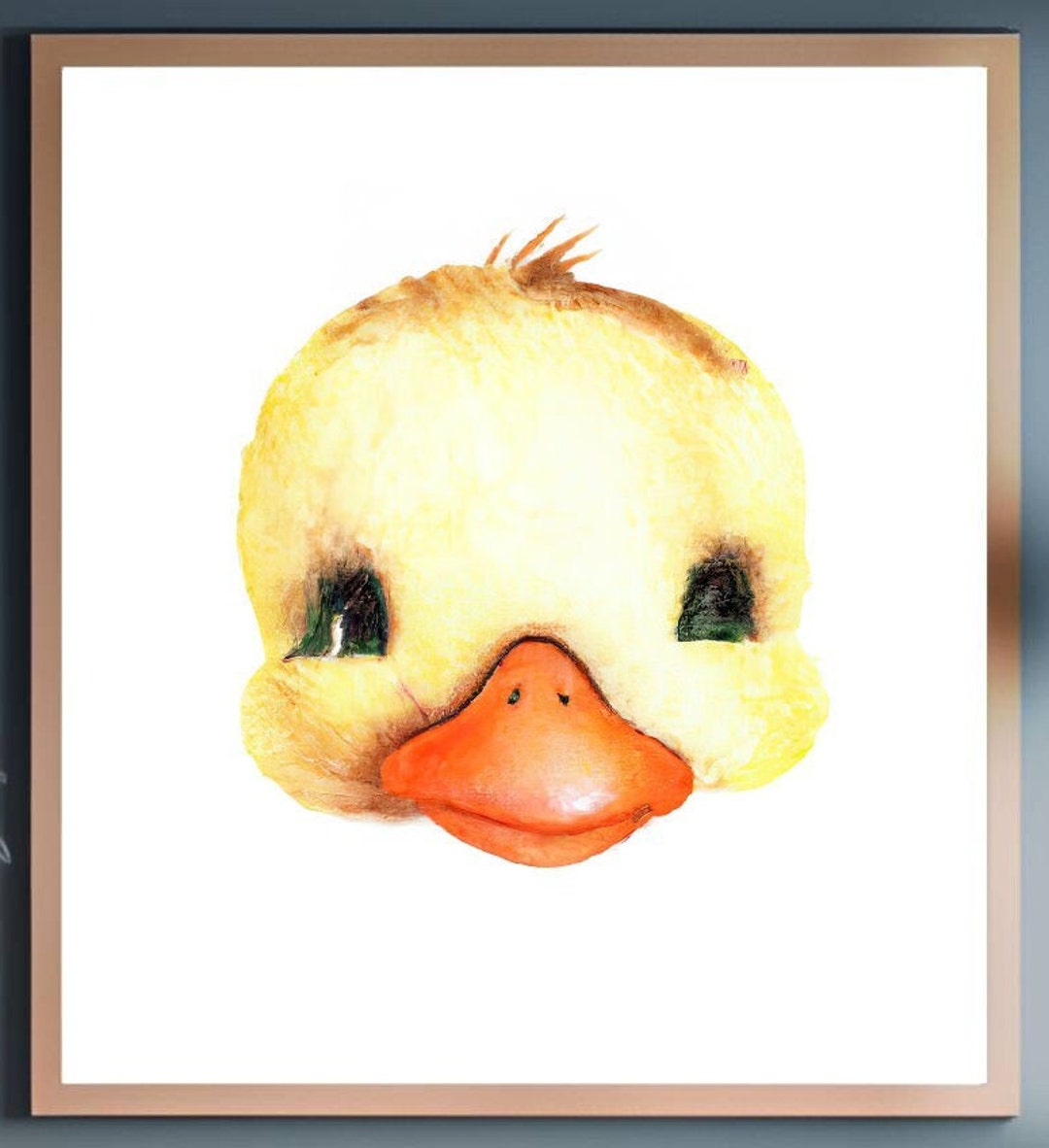 Duck Art Digital Duck Nursery Wall Art Kids Room Decor Duck Etsy