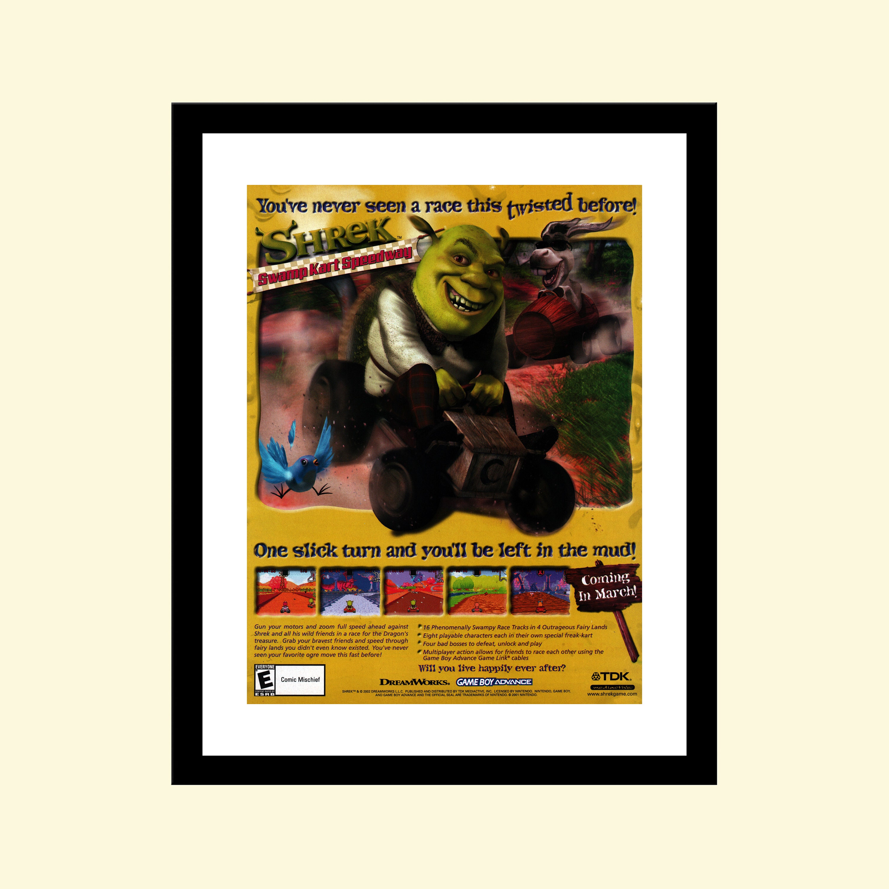 Shrek: Smash n' Crash Racing (Nintendo GameCube, 2006) for sale