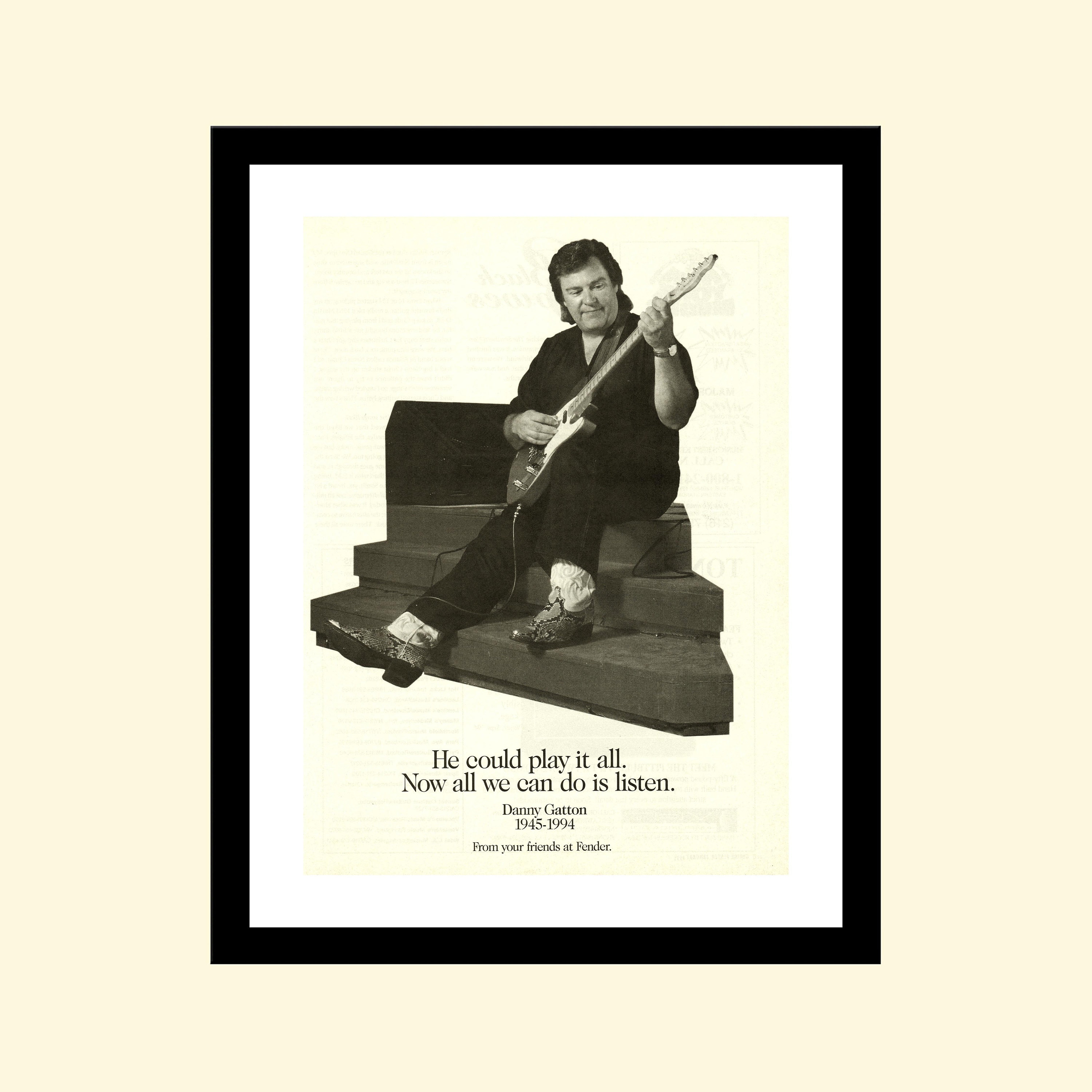 Danny Gatton - | Gatton, Music Portraits .com Anthology Etsy (LP 