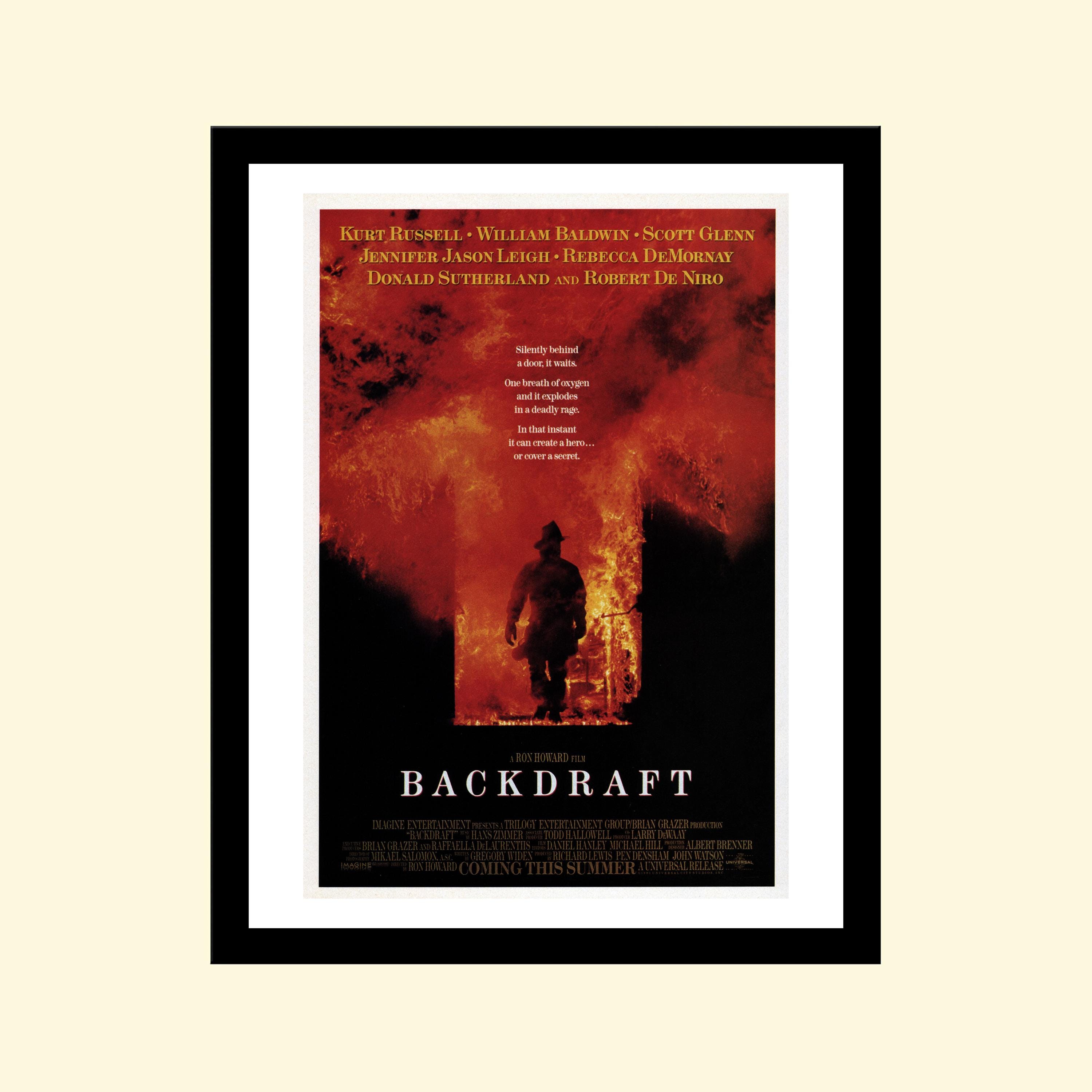 Backdraft poster - Etsy 日本