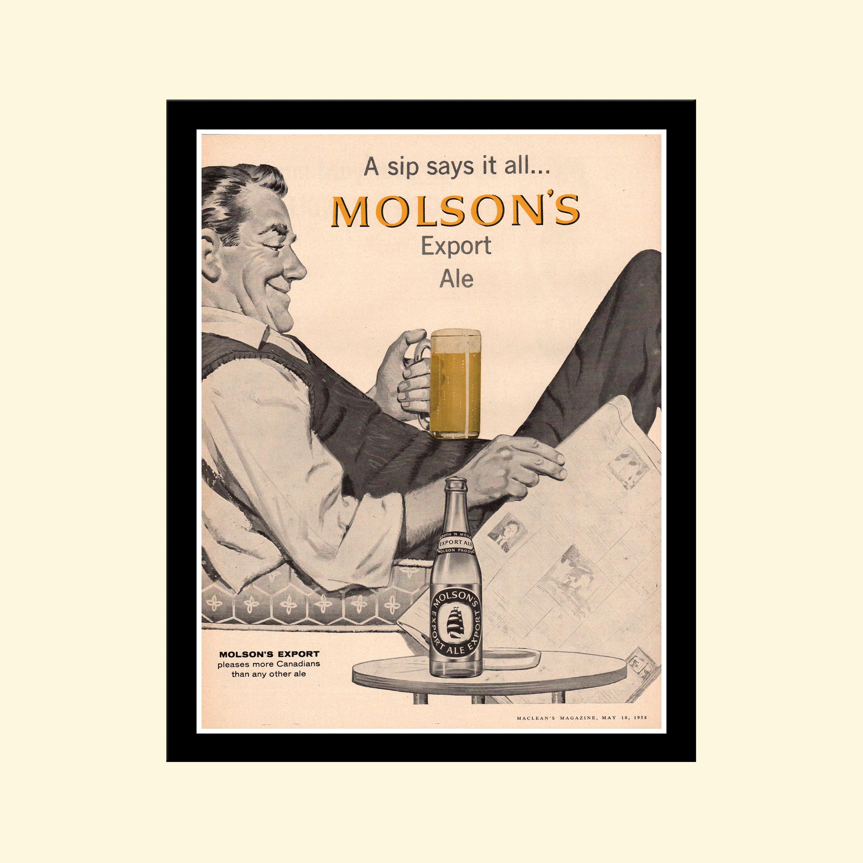 Molsons Export - Etsy Canada