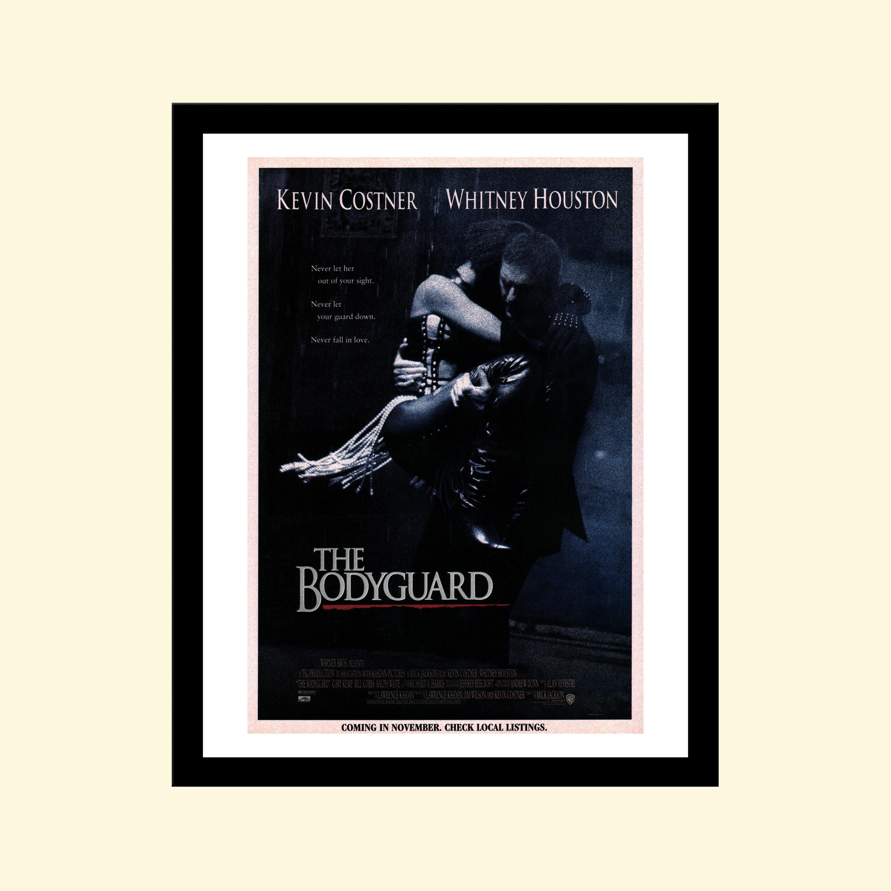 Bodyguard Movie Poster - Etsy, image size:3000x3000
