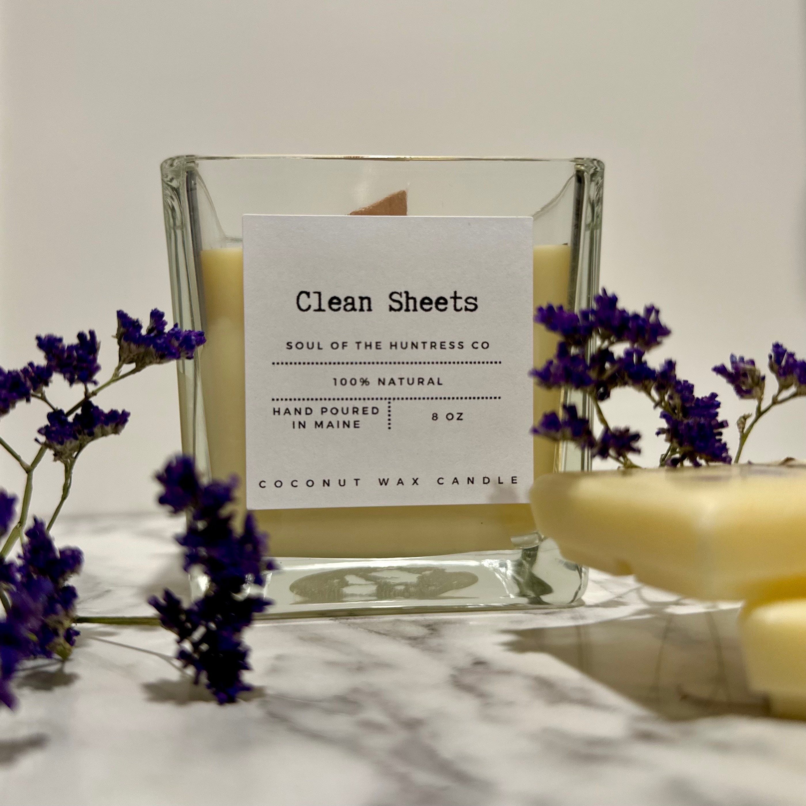 Clean Sheets Coconut Wax Candle 