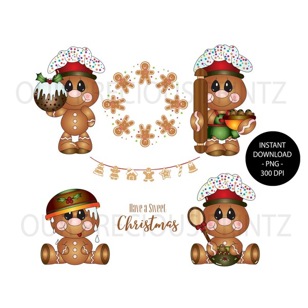 Gingerbread Chef - Etsy