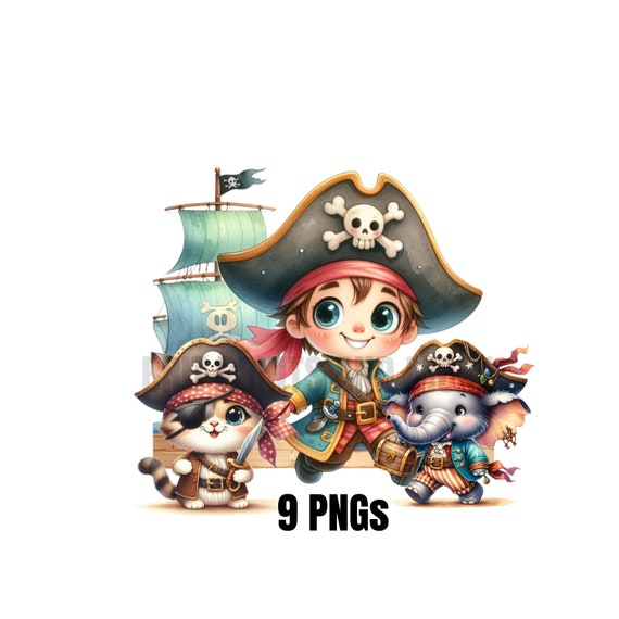 Pirate Girl Sublimation Print Childrens Costume Pirate Girl Sublimation Print Childrens Costume