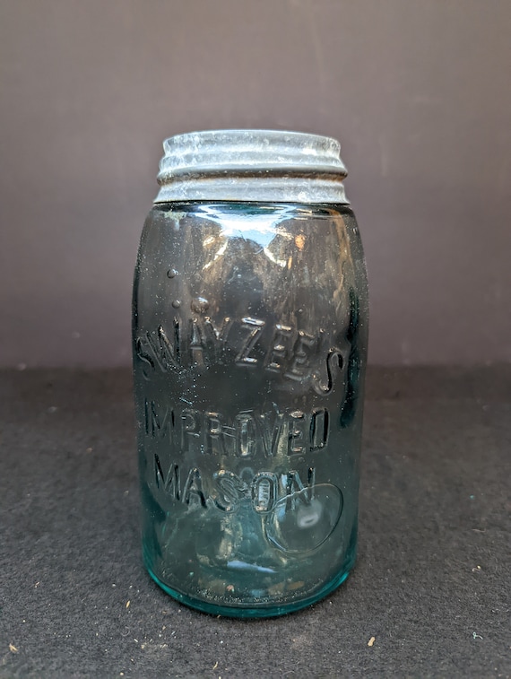 Vintage Swayzee's Mason Jar Etsy