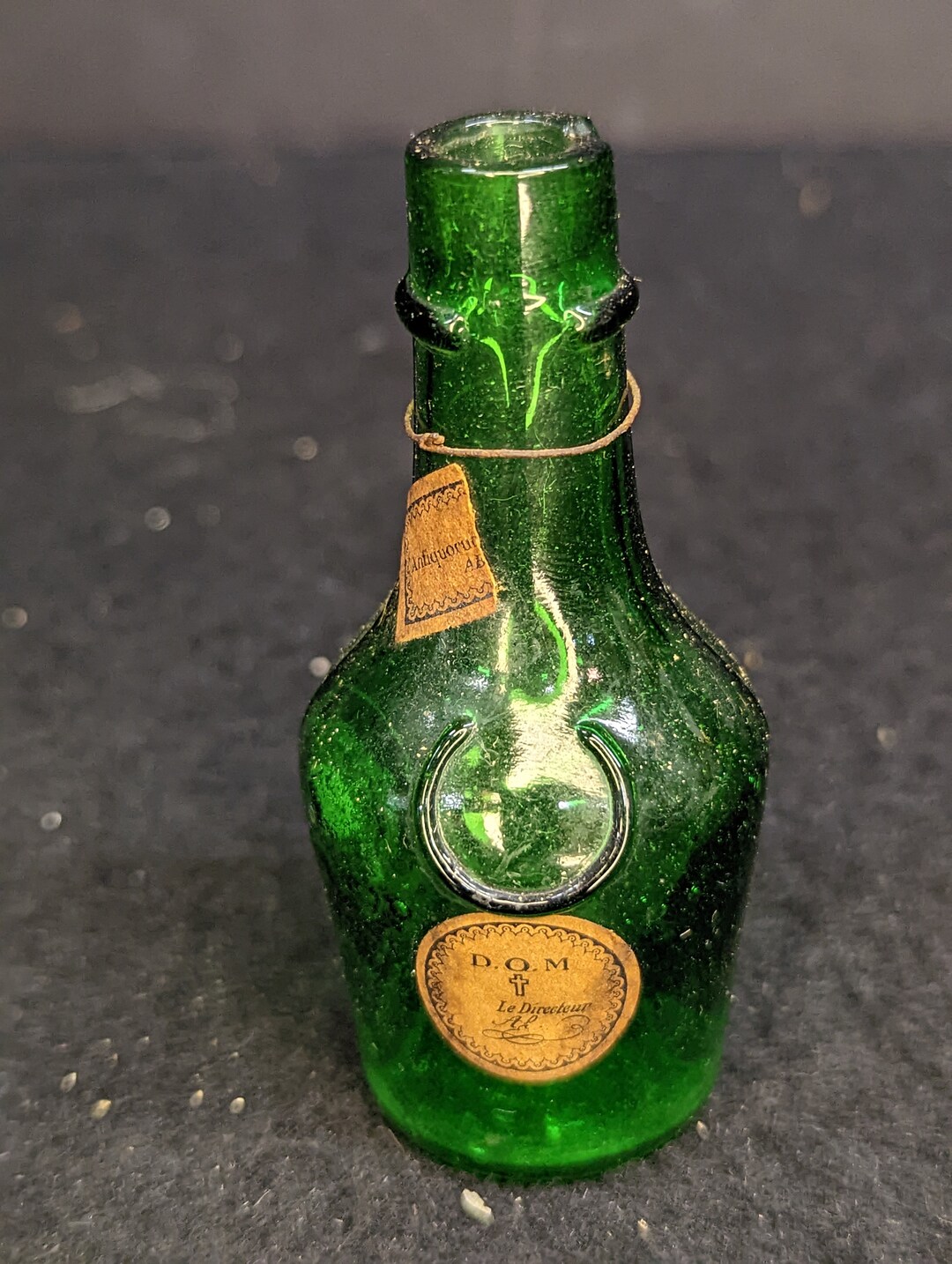 Benedictine DOM Green Liquor Mini Bottle Etsy