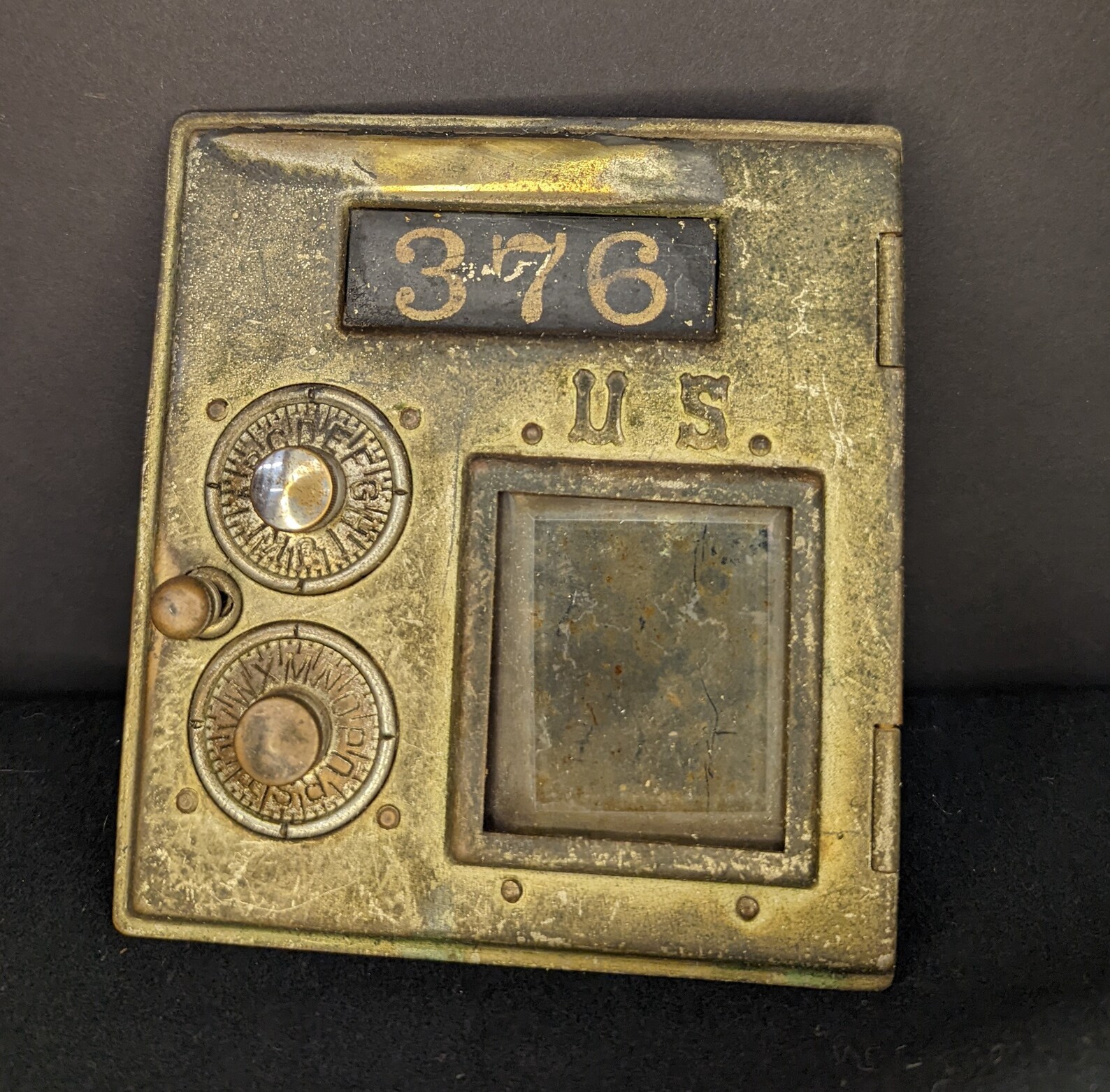 Vintage Post Office Box Doors Etsy