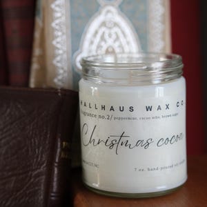 Christmas Cocoa Candle