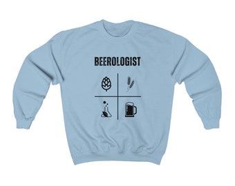 Beerologist - Unisex Heavy Blend Crewneck Sweatshirt