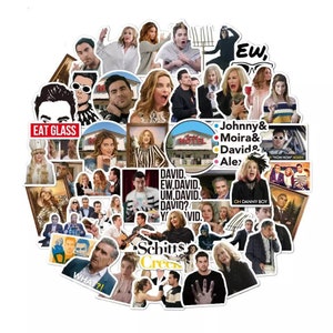 Schitt&#39;s Creek Stickers - Vinyl Stickers - Waterproof Stickers - No REPEATS