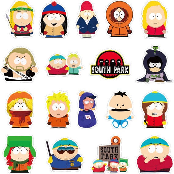 South Park Stickers Vinyl Stickers Waterproof Stickers No REPEATS