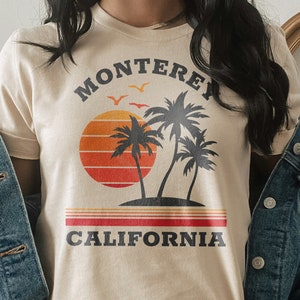 Monterey Shirt, Monterey California Shirt, Monterey Holiday Tee, California Vacation Shirt