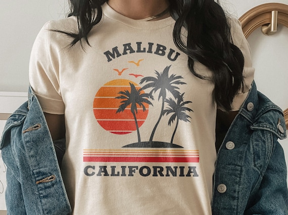 マリブ シャツ マリブ カリフォルニア シャツ マリブ ホリデー T シャツ カリフォルニア バケーション シャツ - 日本