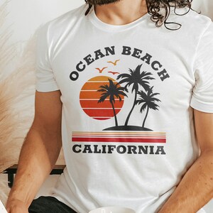 Ocean Beach Shirt, Ocean Beach California Shirt, Ocean Beach Holiday Tee, California Vacation Shirt image 3