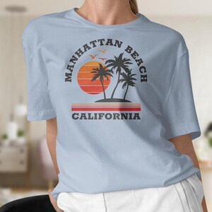 Manhattan Beach Shirt, Manhattan Beach California Shirt, Manhattan Beach Holiday Tee, California Vacation Shirt image 8