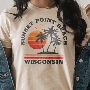 Sunset Point Beach Wisconsin Shirt, Sunset Point Beach Shirt, Sunset Point Beach Sweatshirt, Sunset Point Beach Hoodie, Vacation Shirt