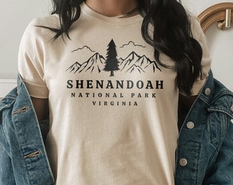 Shenandoah National Park Shirt, Virginia T-Shirt, Adventure Shirt, National Park Shirt, Wanderlust Shirt, Virginia Souvenirs