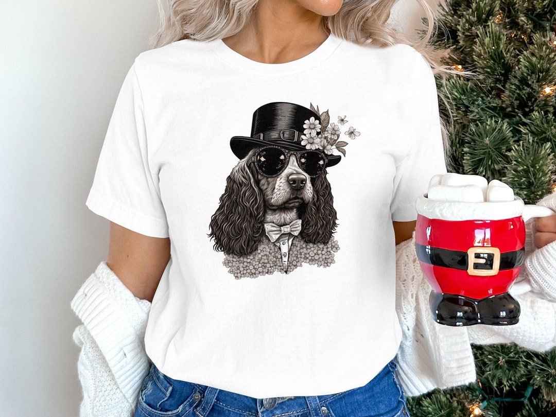 Cocker Spaniel Face Shirt, Cocker Spaniel Sweatshirt, Cocker