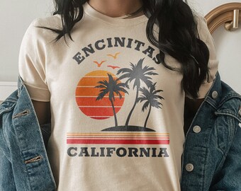 Encinitas Shirt, Encinitas California Shirt, Encinitas Holiday Tee, California Vacation Shirt