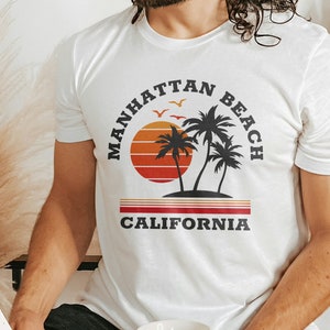 Manhattan Beach Shirt, Manhattan Beach California Shirt, Manhattan Beach Holiday Tee, California Vacation Shirt image 3