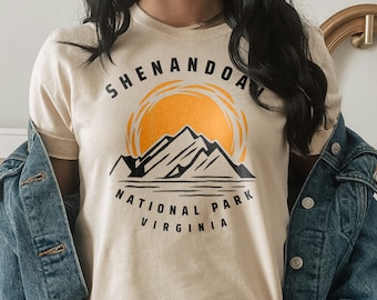 Shenandoah National Park Shirt, Virginia T-Shirt, Adventure Shirt, National Park Shirt, Wanderlust Shirt, Virginia Souvenir