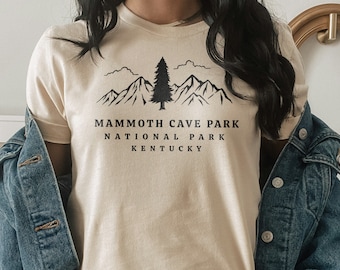 Mammoth Cave Park National Park Shirt, Kentucky T-Shirt, Adventure Shirt, National Park Shirt, Wanderlust Shirt, Kentucky Souvenirs