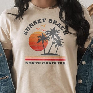 Sunset Beach North Carolina Shirt, Sunset Beach Shirt, Sunset Beach Sweatshirt, Sunset Beach Hoodie, Vacation Shirt, Beach Souvenir