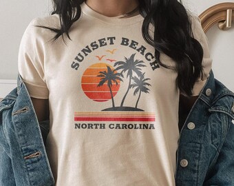 Sunset Beach North Carolina Shirt, Sunset Beach Shirt, Sunset Beach Sweatshirt, Sunset Beach Hoodie, Vacation Shirt, Beach Souvenir