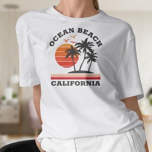 Ocean Beach Shirt, Ocean Beach California Shirt, Ocean Beach Holiday Tee, California Vacation Shirt image 6